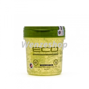 Gel coiffant professionnel à l'huile d'olive 236 ml - Eco Style