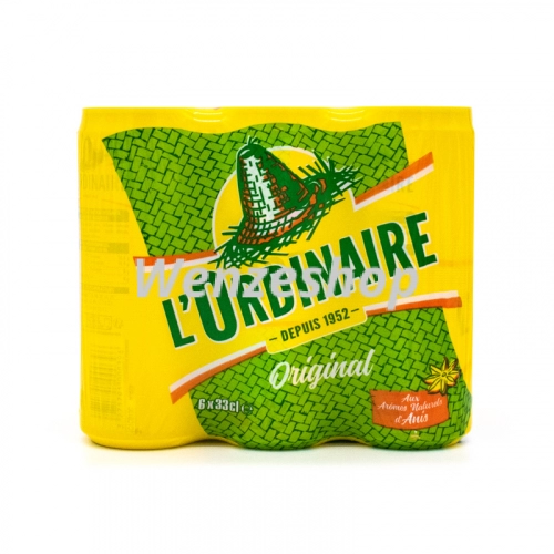 Canettes L'Ordinaire Original Aux Arômes naturels d'Anis