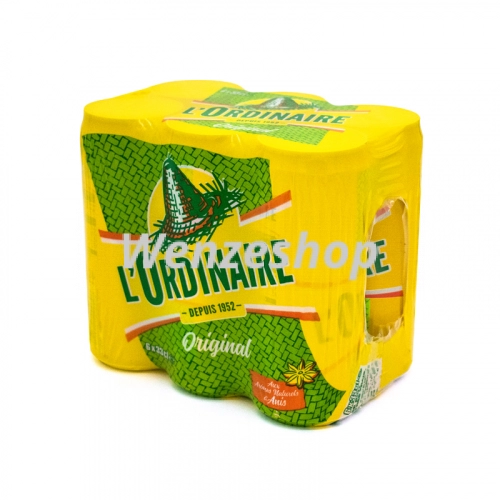 Canettes L'Ordinaire Original Aux Arômes naturels d'Anis