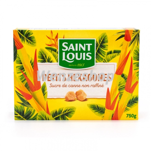 Cassonade, sucre roux de canne petits hexagones, 1Kg