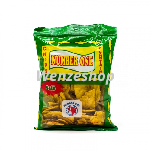 Chips banane plantain salés