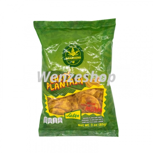 Chips plantain salée 85g - Bananero