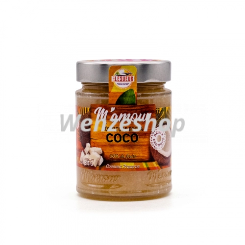 Confiture extra coco 315 g - Mamour