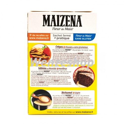 Fleur de Maïs, sans gluten - Maizena 400g