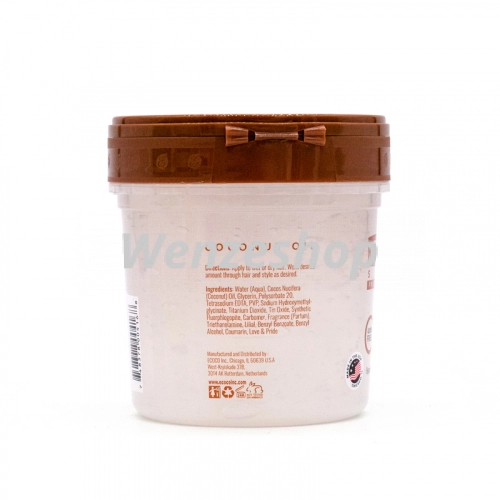 Gel coiffant professionnel à l'huile de coco 473 ml