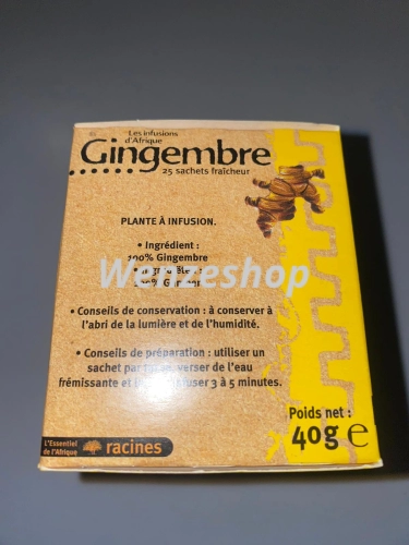 Les infusions d'Afrique Ginger / Gingembre