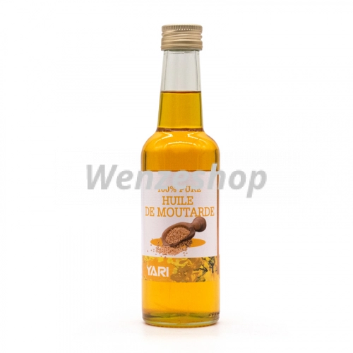 Huile de moutarde 100% pure,  250 ml - YARI