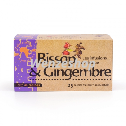 Infusion Bissap & Gingembre 100% naturel