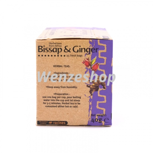 Infusion Bissap & Gingembre 100% naturel