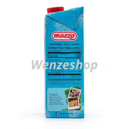 Jus au goût tropical 1 L - Maaza