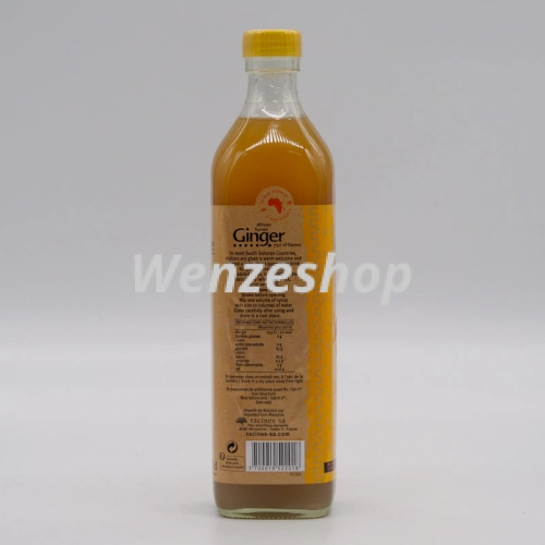 Jus de gingembre le Syrup d'Afrique