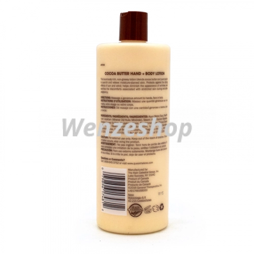 Lotion au beurre de cacao 907g - Queen Helene