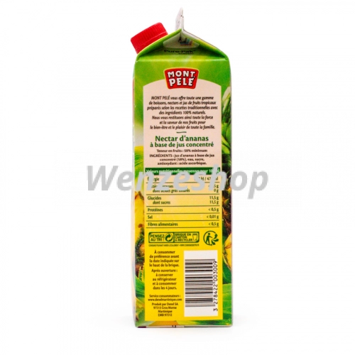 Nectar d'ananas 1L - Mont Pélé