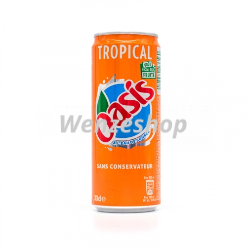 Canette Oasis tropical 330 ml