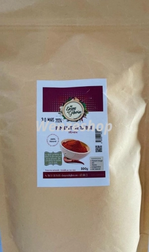 Piment de table moulu 500g