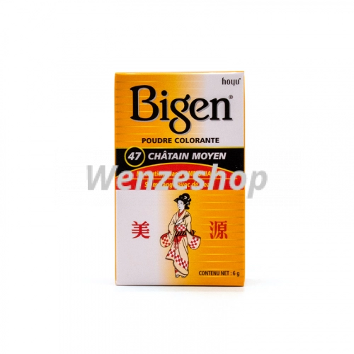 Poudre colorante châtain moyen, 47 - Bigen