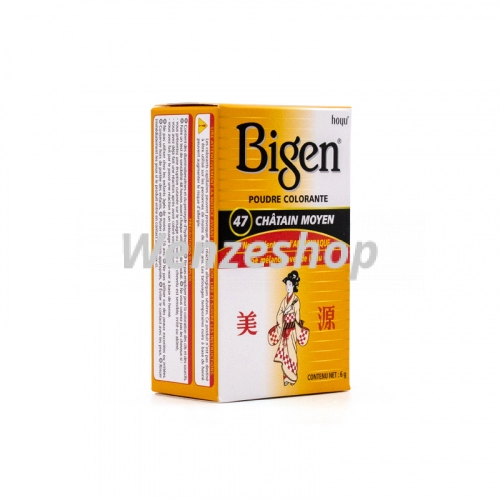 Poudre colorante châtain moyen, 47 - Bigen