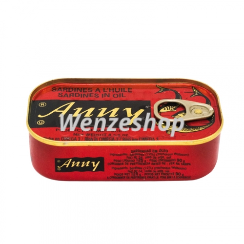 Anny - Sardines à l'huile - 125g