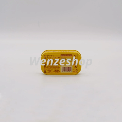 Sardines à l'huile de tournesol