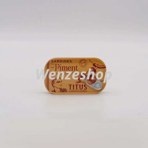 Titus - Sardines au piment - 125g