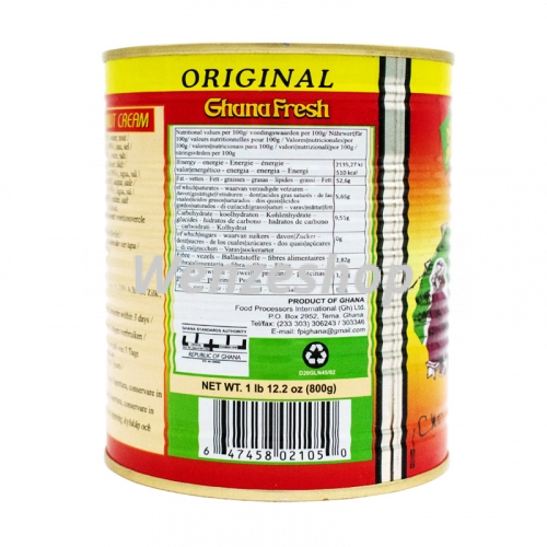 Sauce Graine Huile de palme 800g - Ghana Fresh