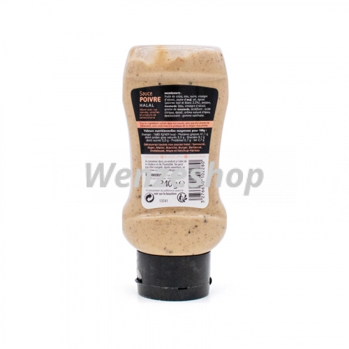 Sauce Poivre halal 350ml - Samia