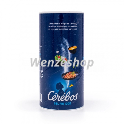 Sel fin iodé - Cérébos 500g