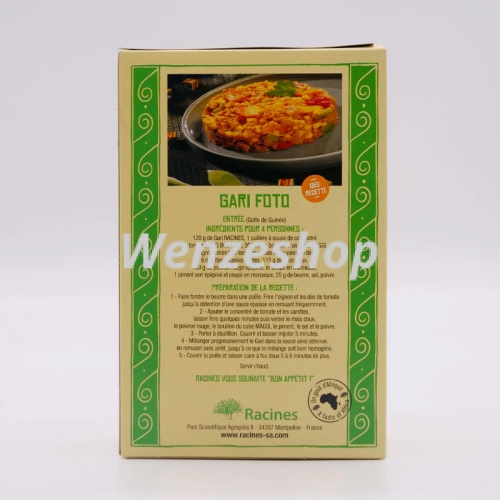 Semoule de manioc - Racines Gari