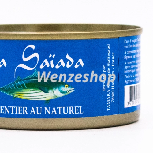 Thon entier au naturel - La Saïada 400g
